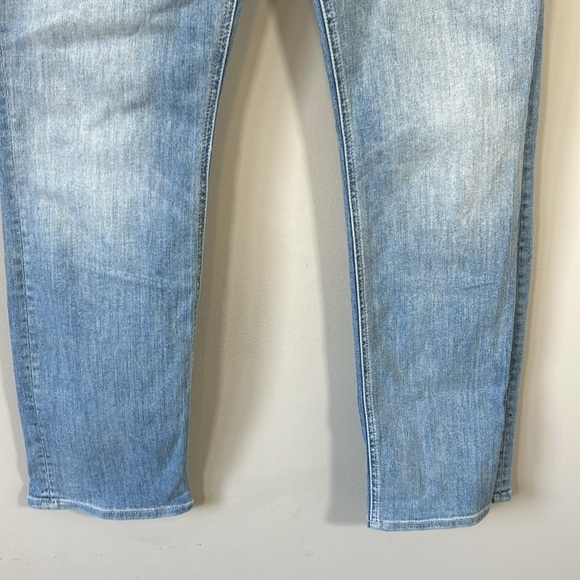 MOTHER The Lace Up Dazzler Ankle Tinge Light Wash High Waist Sz 29 - Picture 4 of 15